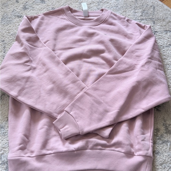 ALO Yoga Accolade Crew Pullover Vintage Pink - Picture 2 of 5